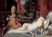 Jean Auguste Dominique Ingres, Odalisque with Slave